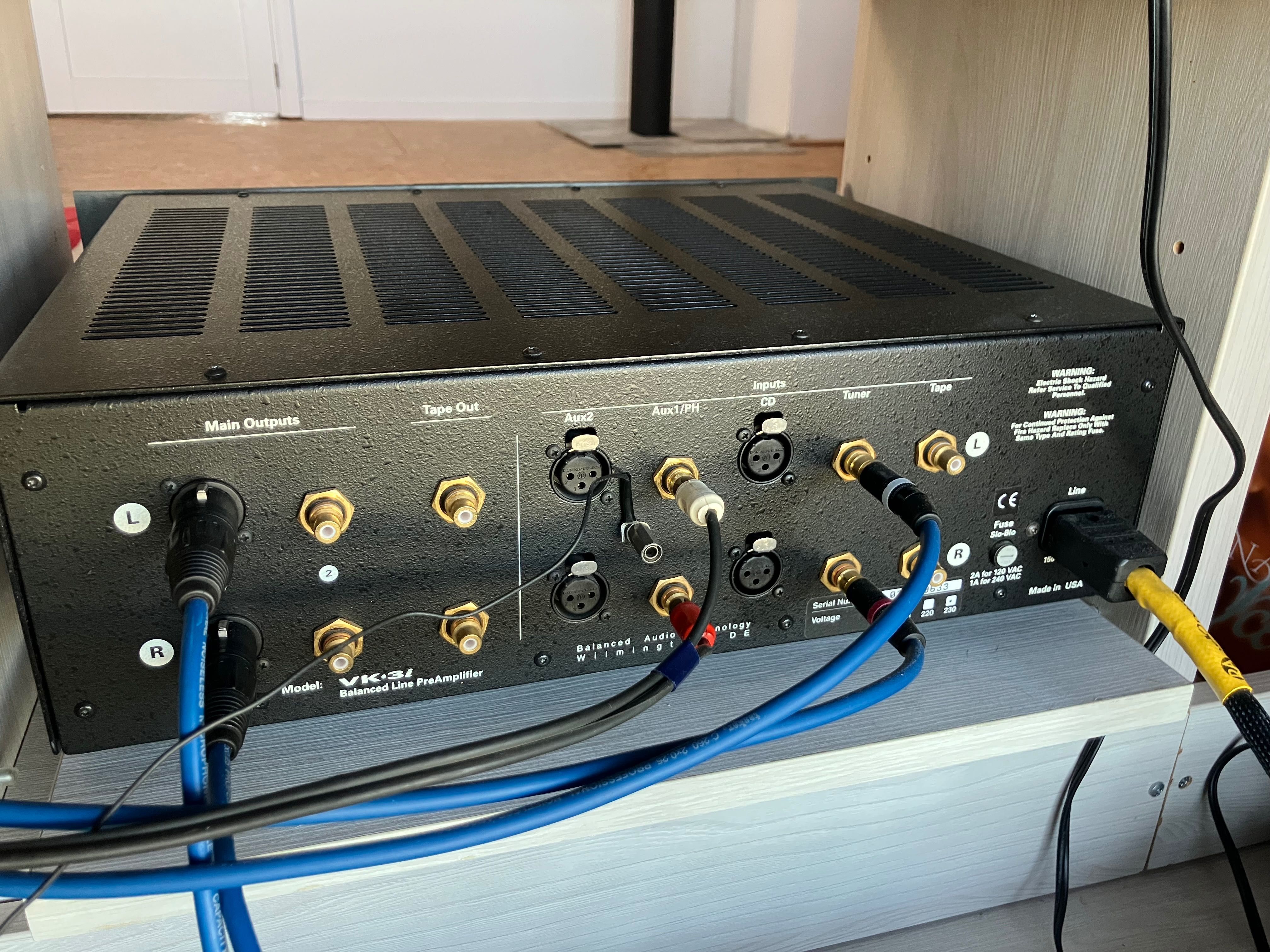 Pre lampowy BAT VK-3I + pilot + phono