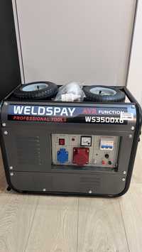 NOWY Agregat prądotwórczy WELDSPAY WS3500X6