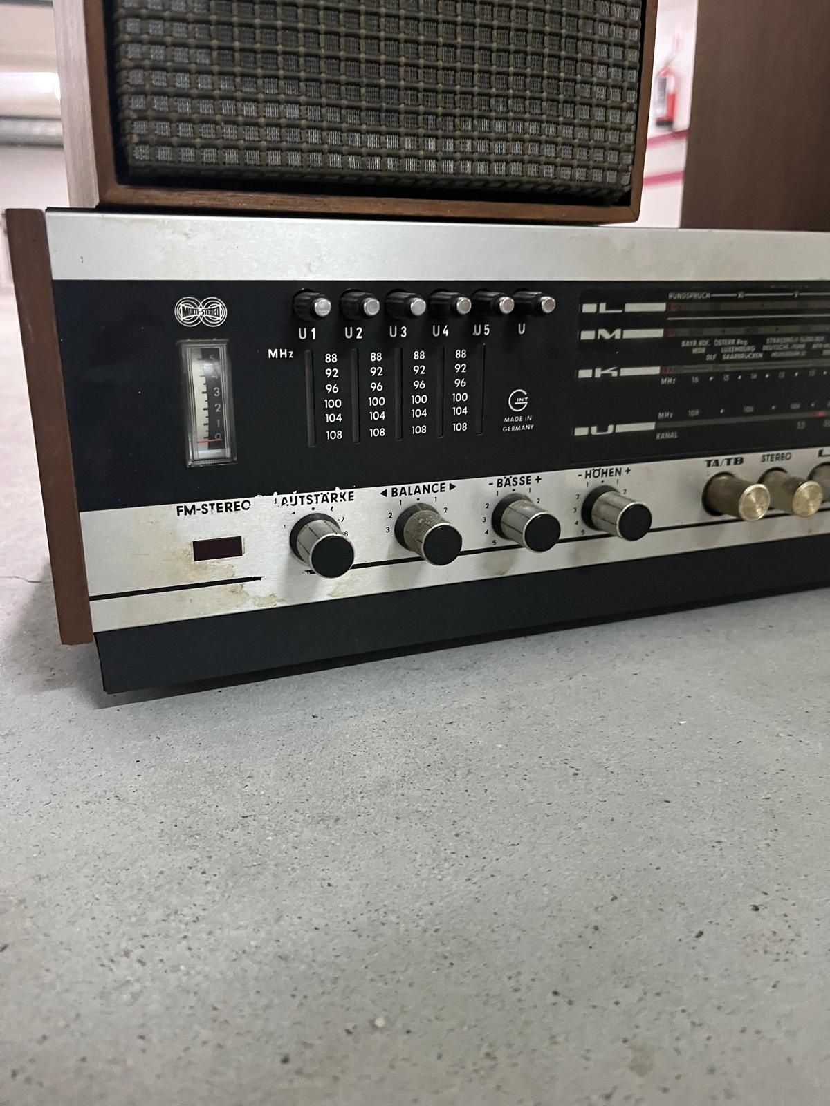 Rádio Vintage Grundig - 2 colunas
