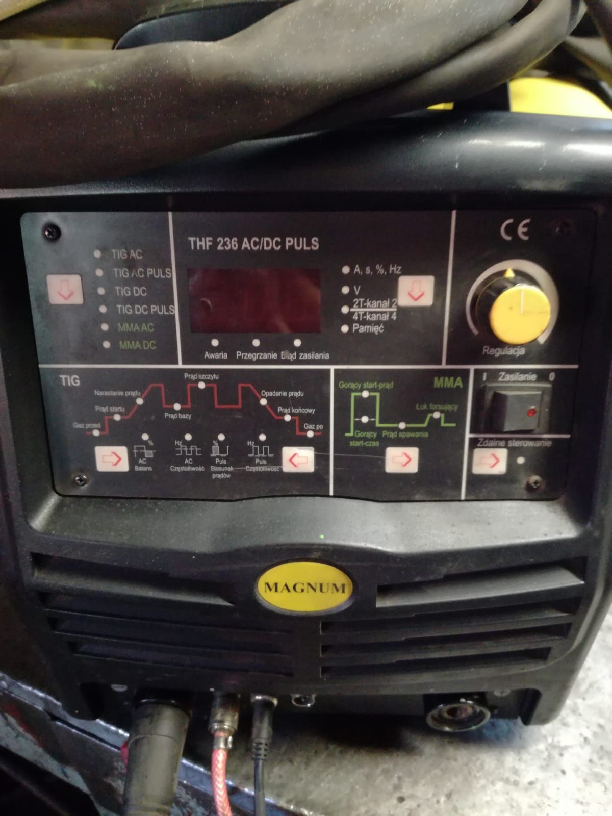 Tig magnum 200 amper(spawarka)