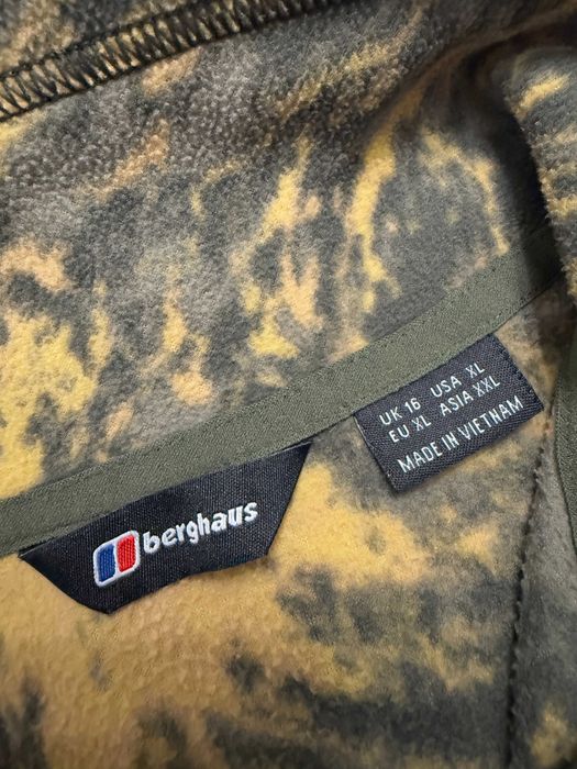Флісова кофта Berghaus Navala 1/4 Zip Camo Unisex (оригінал)