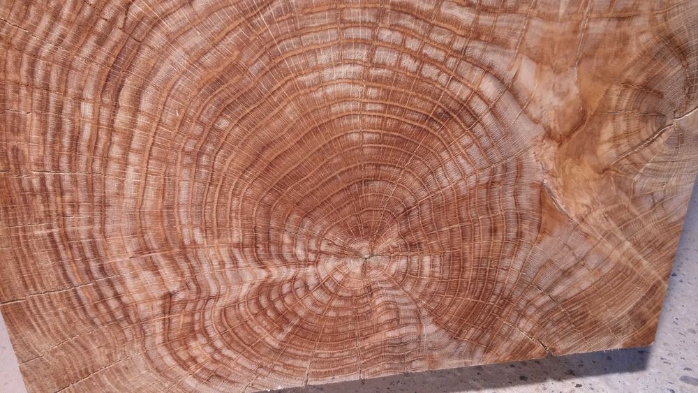 klocek dąb kantówka na stolik kawowy z monolitu dębowego