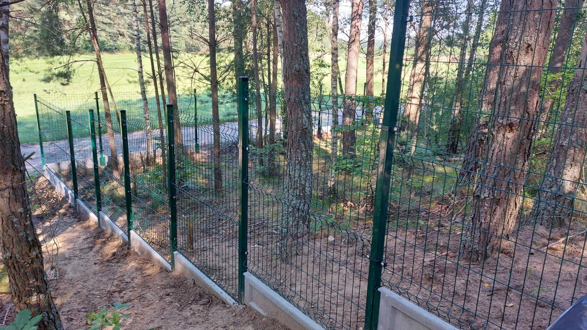 Ogrodzenie panelowe 3D h- 153cm Panel, Podmurówka SUPER CENY
