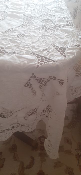 Bela Toalha Trabalho Manual Português-GRANDE BAIXA