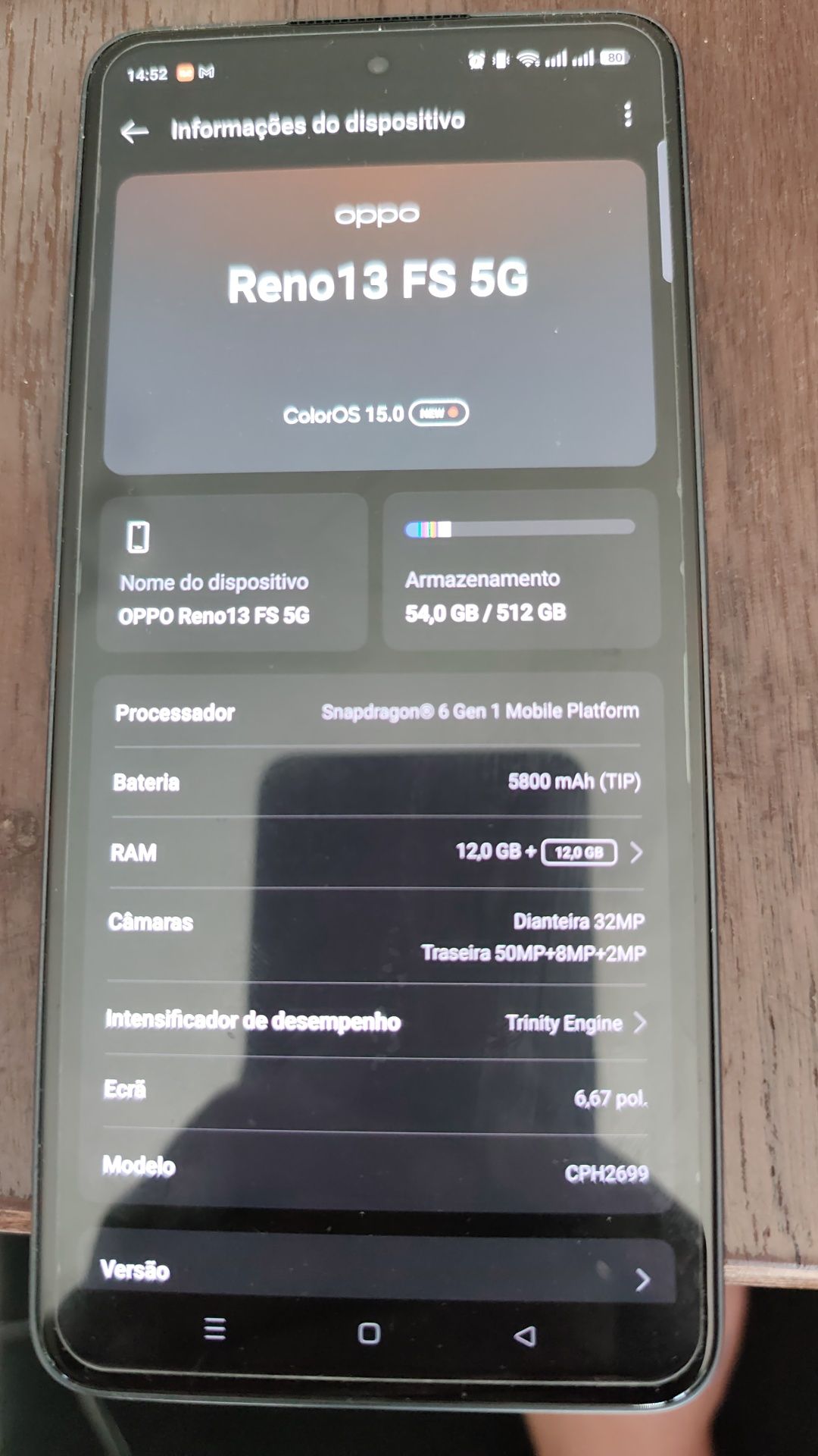 Vendo OPPO Reno 13 FS 5g e PS5 como nova