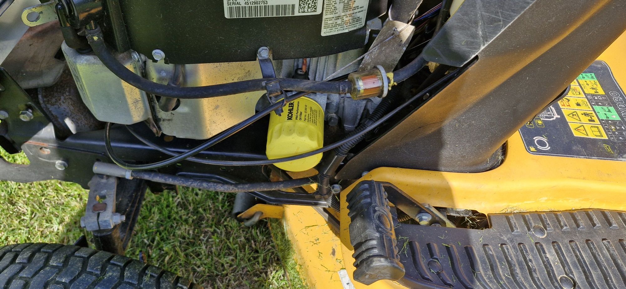 Traktorek kosiarka MTD Cub Cadet 24km z pompą oleju