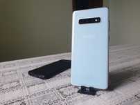 Телефон Samsung Galaxy s10+ plus duos, чехол в подарок. Без вигорань