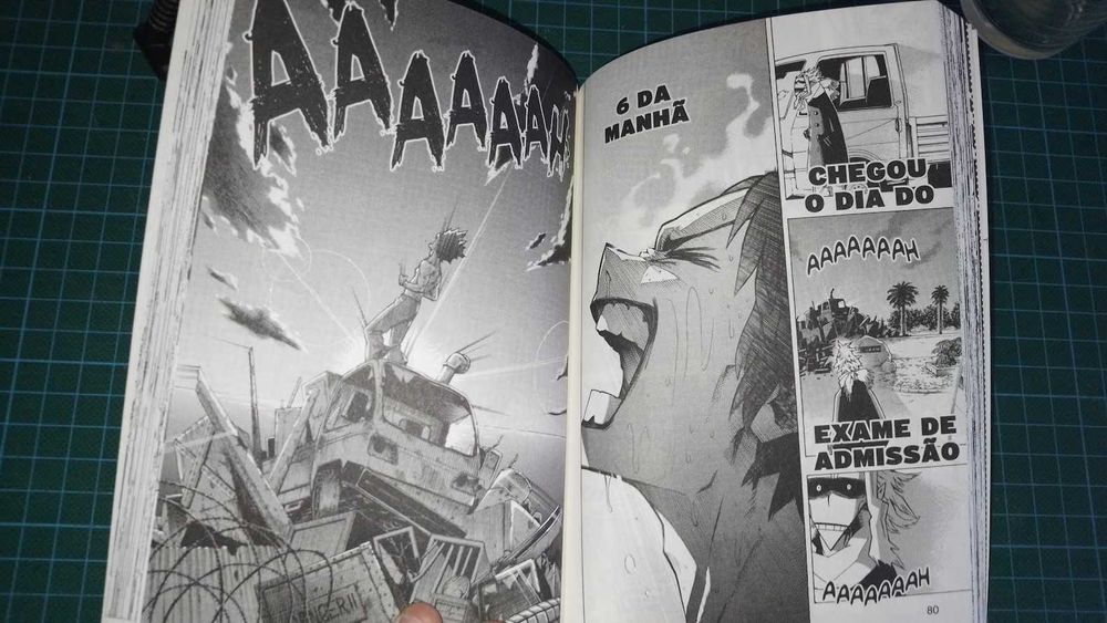 Mangá My Hero Academia - Versão Português