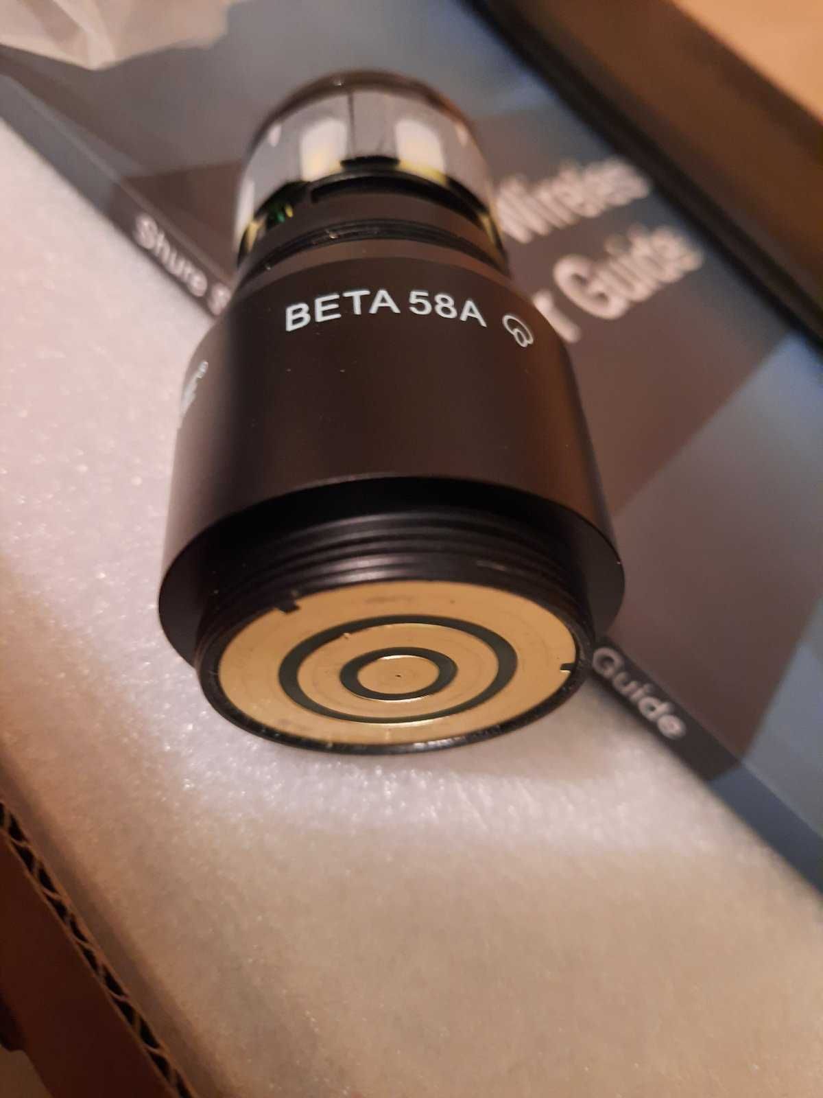 Бездротовий радіомікрофон SHURE Beta SM58a