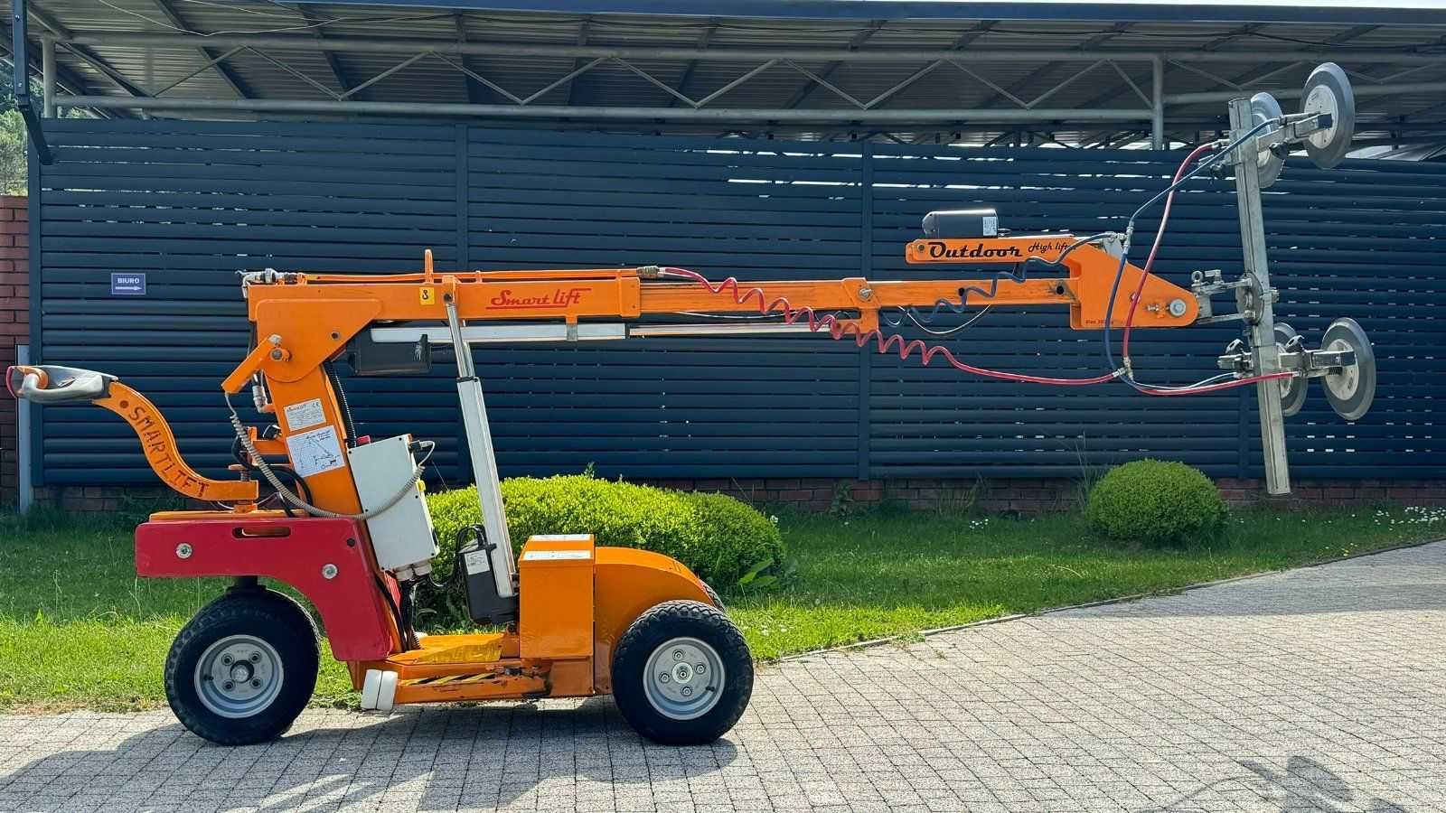 Podnośnik, manipulator do szkła, szyb, płyt Smartlift udźwig 380 pilot