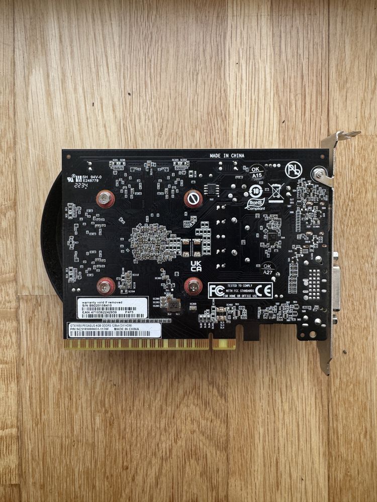 Karta graficzna GeForce GTX 1650 Pegasus