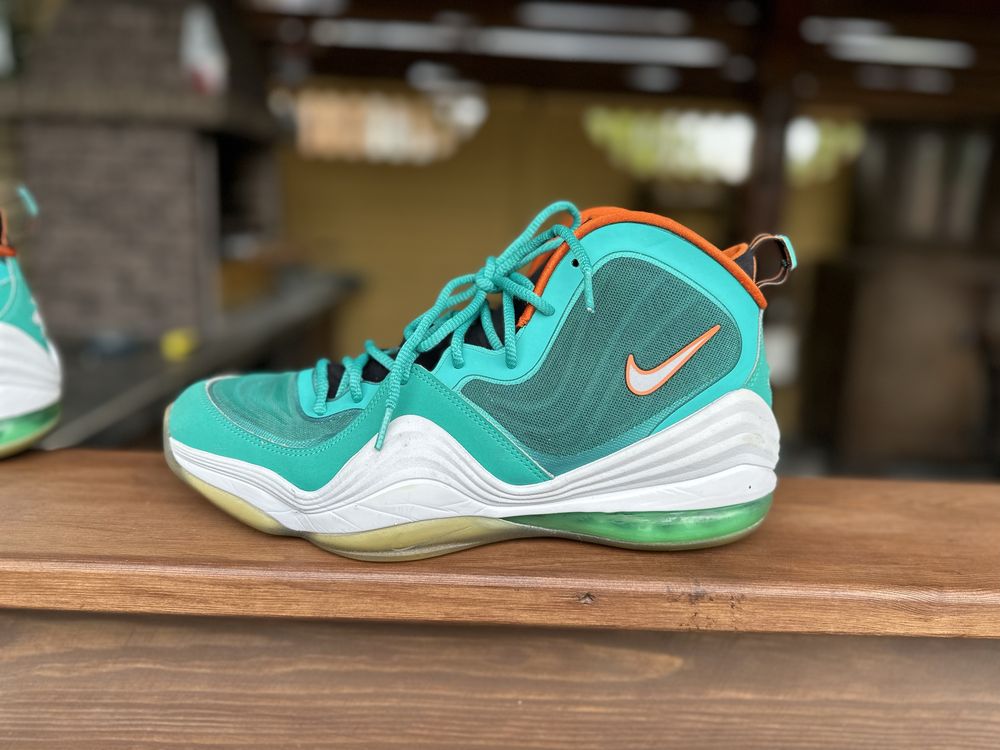 Баскетбольные кроссовки Nike Air Penny V  Dolphins. Размер 45.5