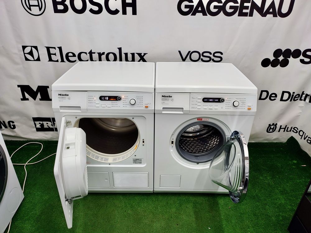 Комплект пральна і сушильна машина Miele W1/T1 Edition111 W5873/T8861