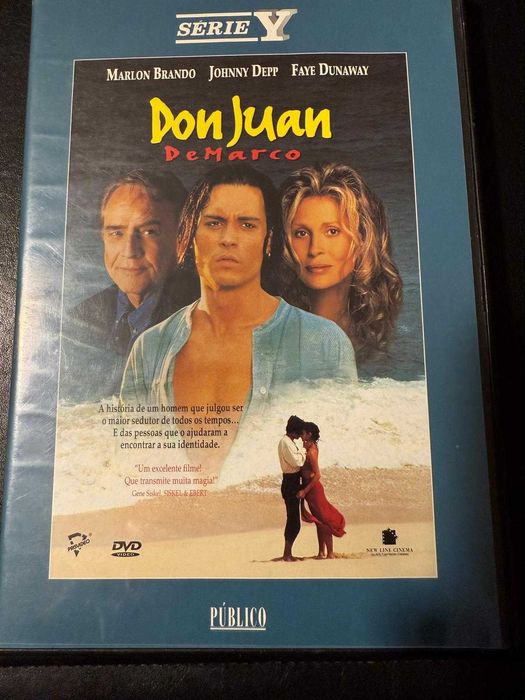 DVD do filme Don Juan demarco