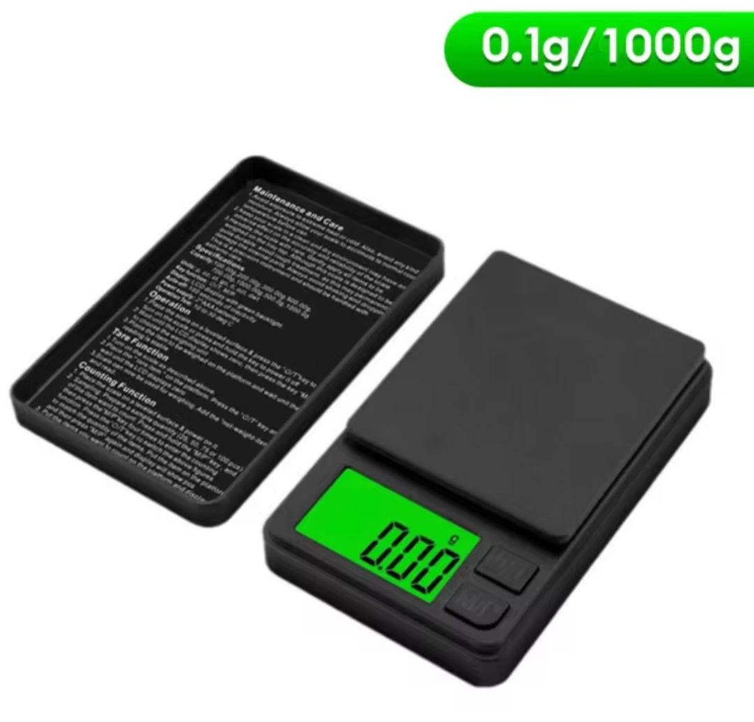Balança digital de 0,1 a 1000 g. Nova.