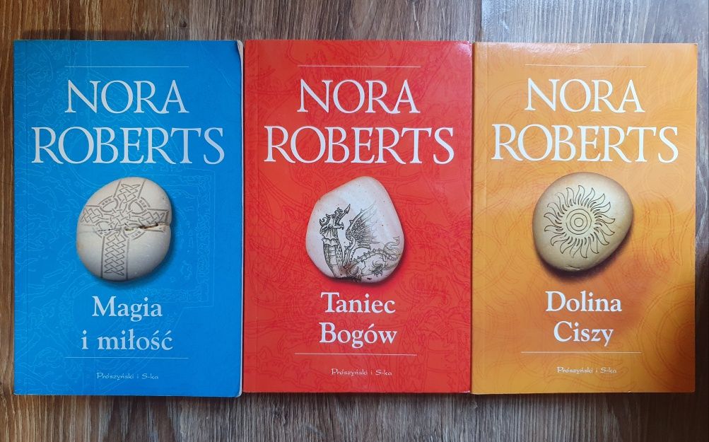 Trylogia kręgu - Roberts, Magia i miłość, Taniec bogów, Dolina ciszy