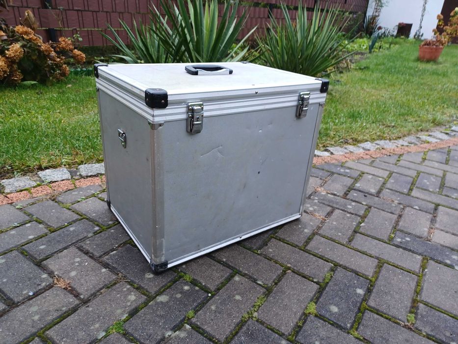 Skrzynia Walizka Aluminiowa Case Duża Solidna XXL