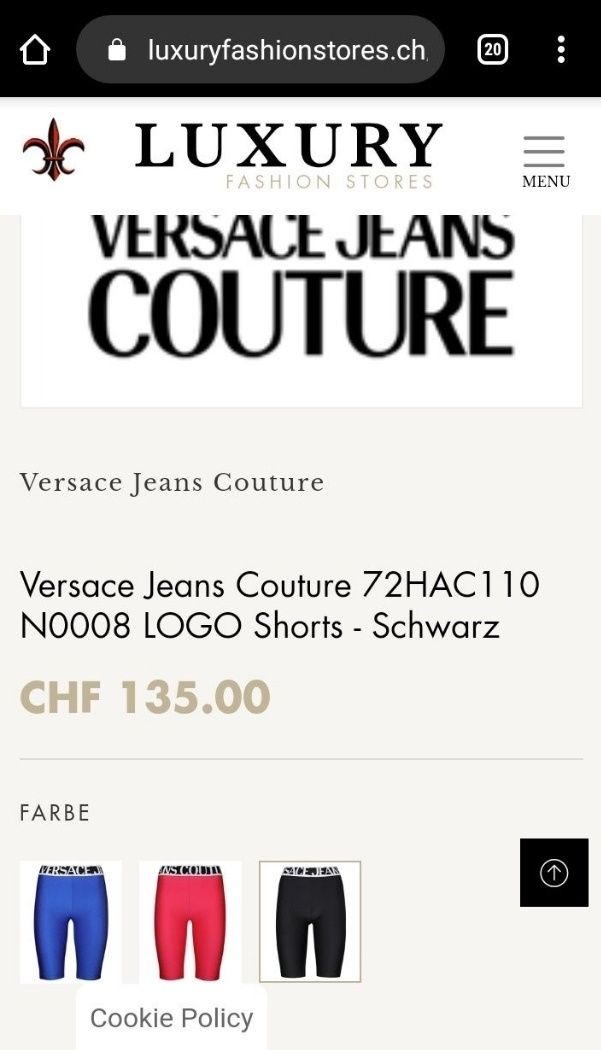 Велосипедки Versace Jeans Couture (новые)