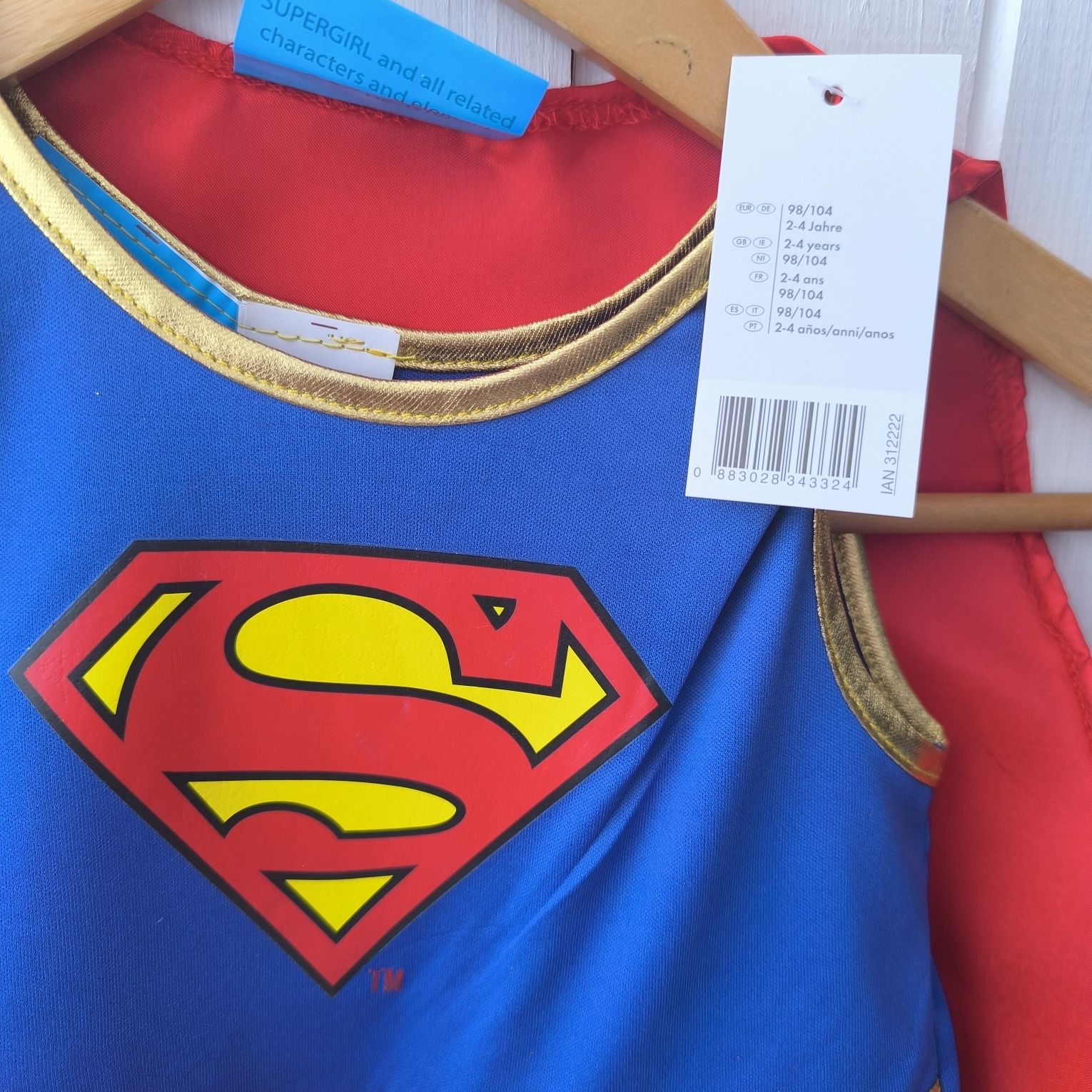 Карнавальний костюм суперменша супервумен супергерої Марвел superwoman
