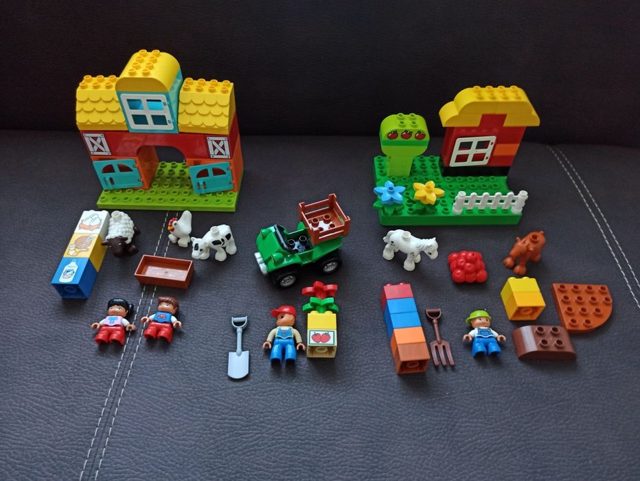 Lego duplo farma ogród quad farmera