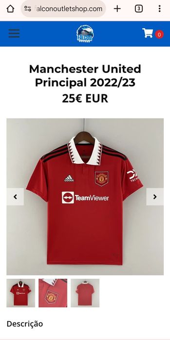 T-shirt Manchester United