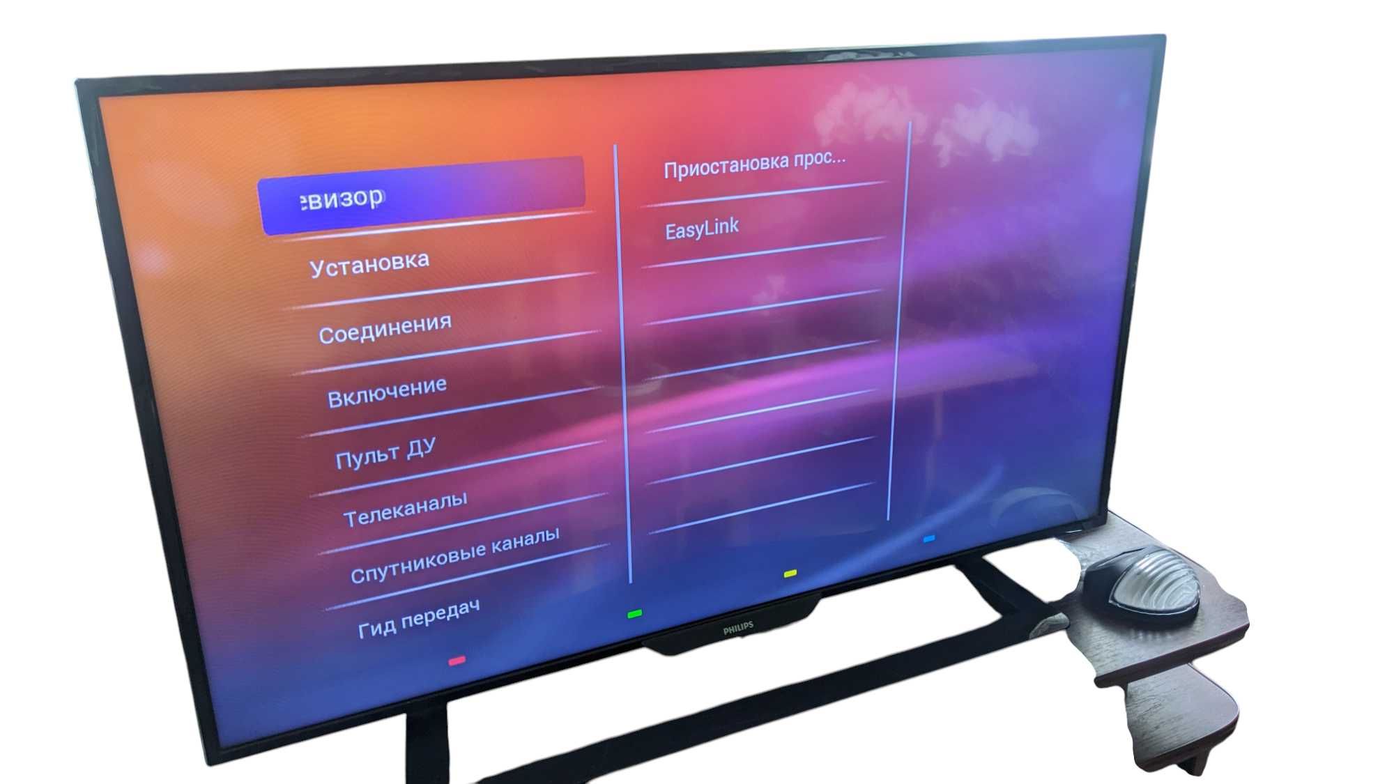 Телевізор 40 дюймів Philips 40PFT4009/12 приймач Т2 Trimax