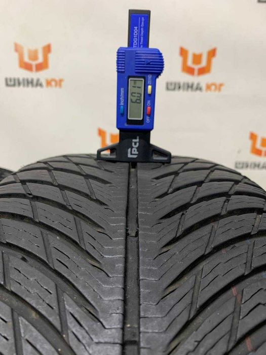Шини б/у 235/55 R17 Michelin Pilot Alpin 5 - 6мм, 2022 зимові