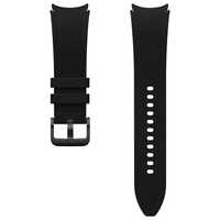 Pasek Hybrid Eco-Leather Band Samsung Watch6 - Czarny, M/L
