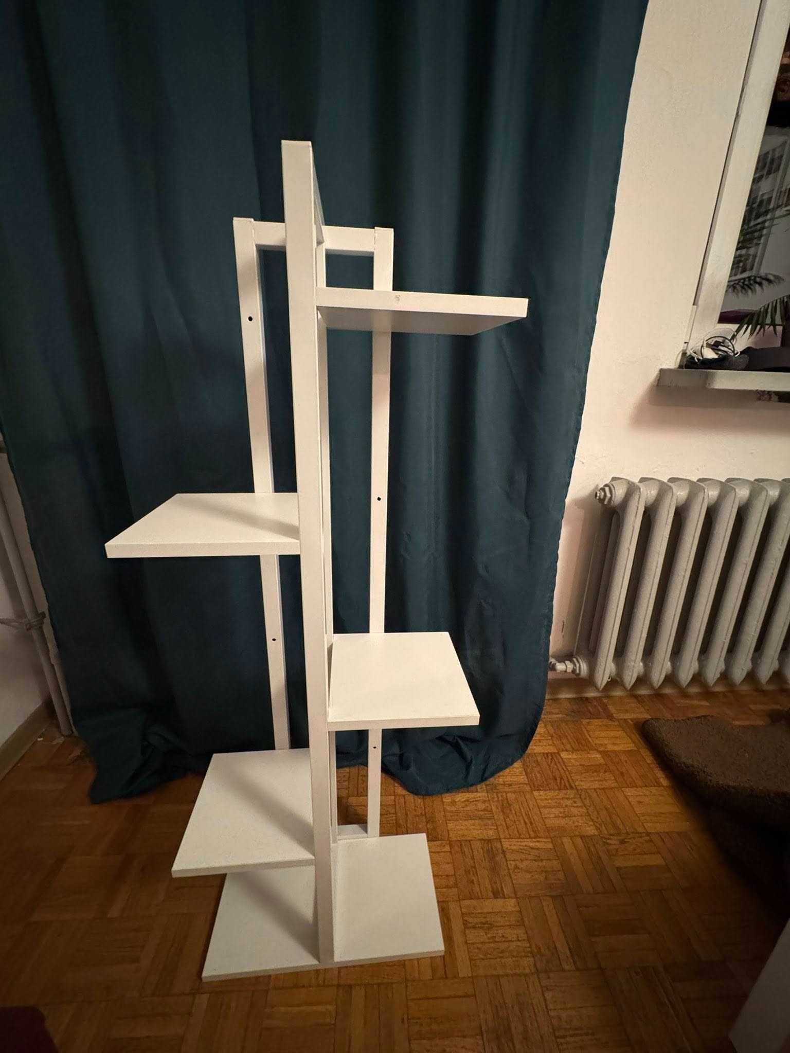 Kwietnik stojący metalowy na 6 donic TOWER 112,5cm