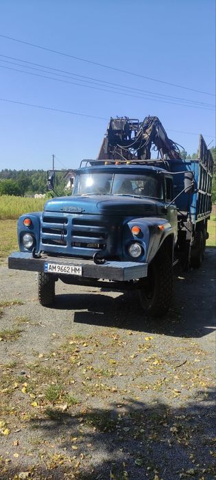 Зил 133 гия маніпулятор самосвал