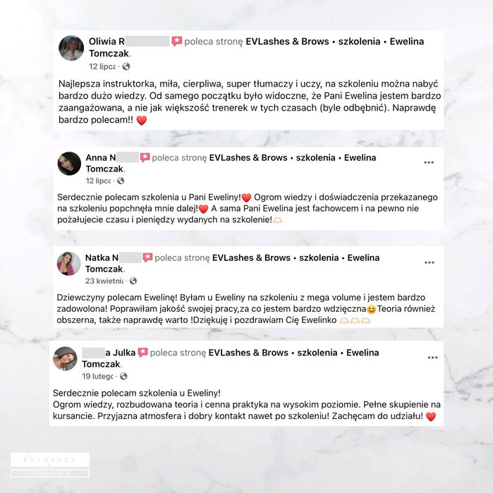 Szkolenie z przedłużania rzęs 6-20D, rzęsy MEGA HIPER volume, Toruń