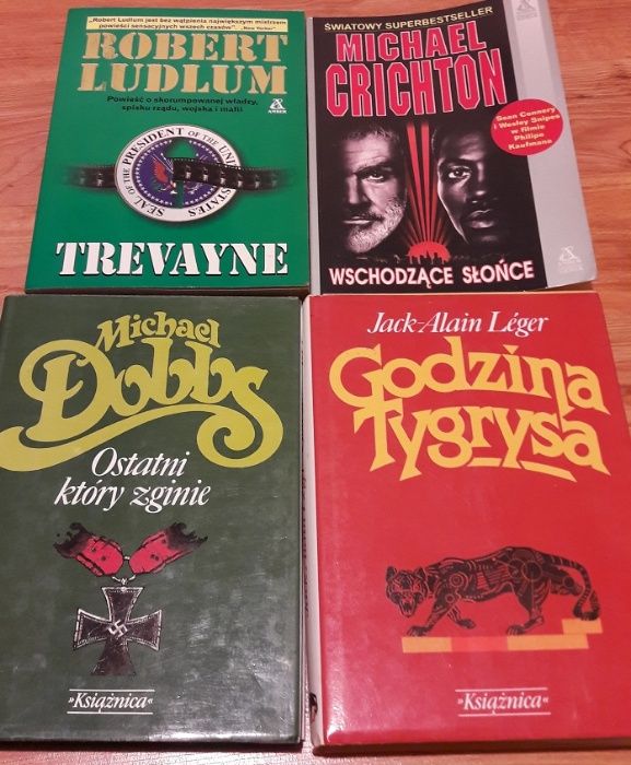 Trevayne - R. Ludlum, Wschodzące słońce, Ostatni który zginie, Godz ty
