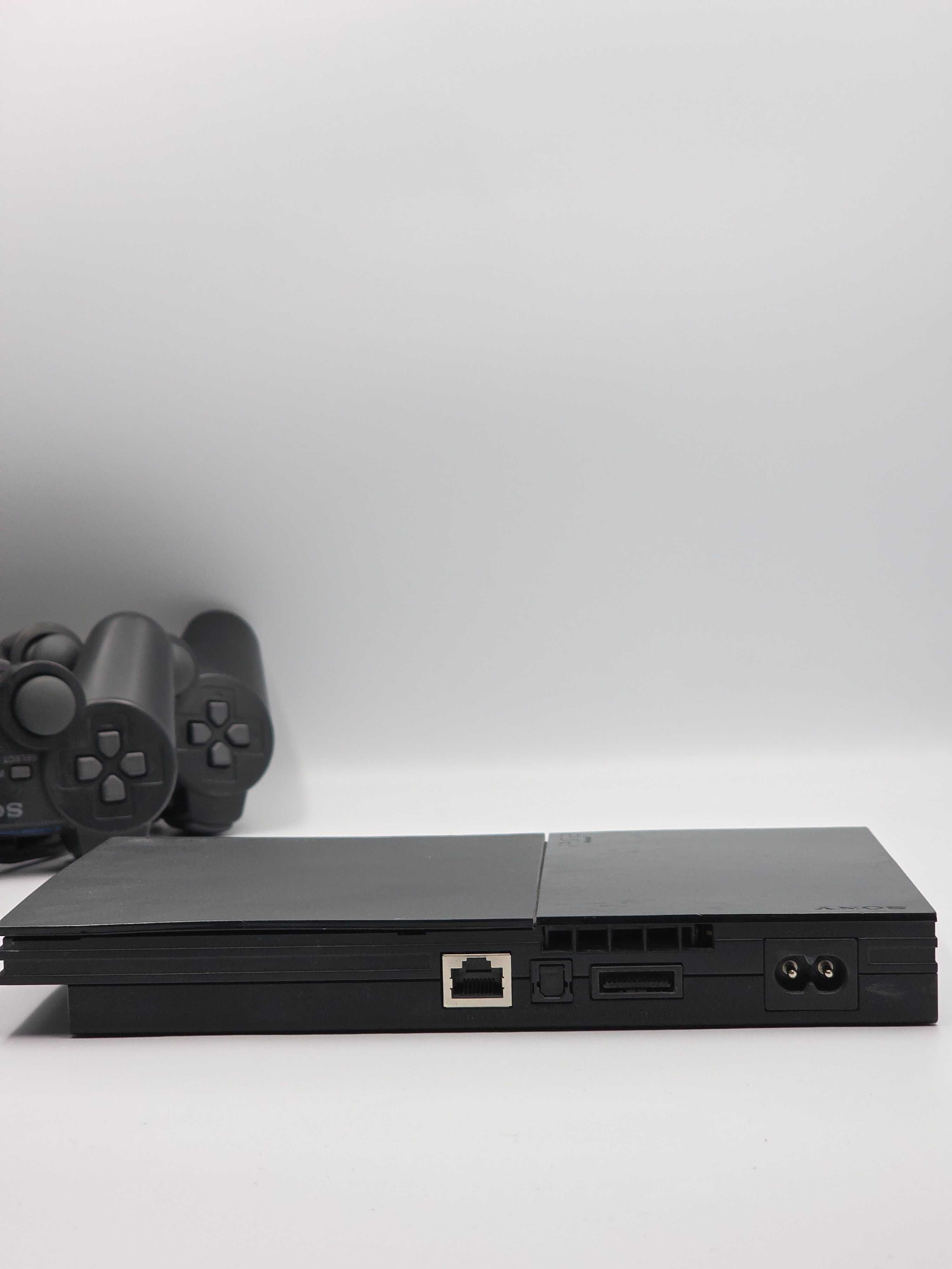 Sony PlayStation 2 Slim ZESTAW - GWARANCJA 6 miesięcy - WYSYŁKA