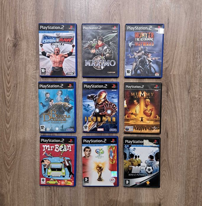 Vários Jogos PS2