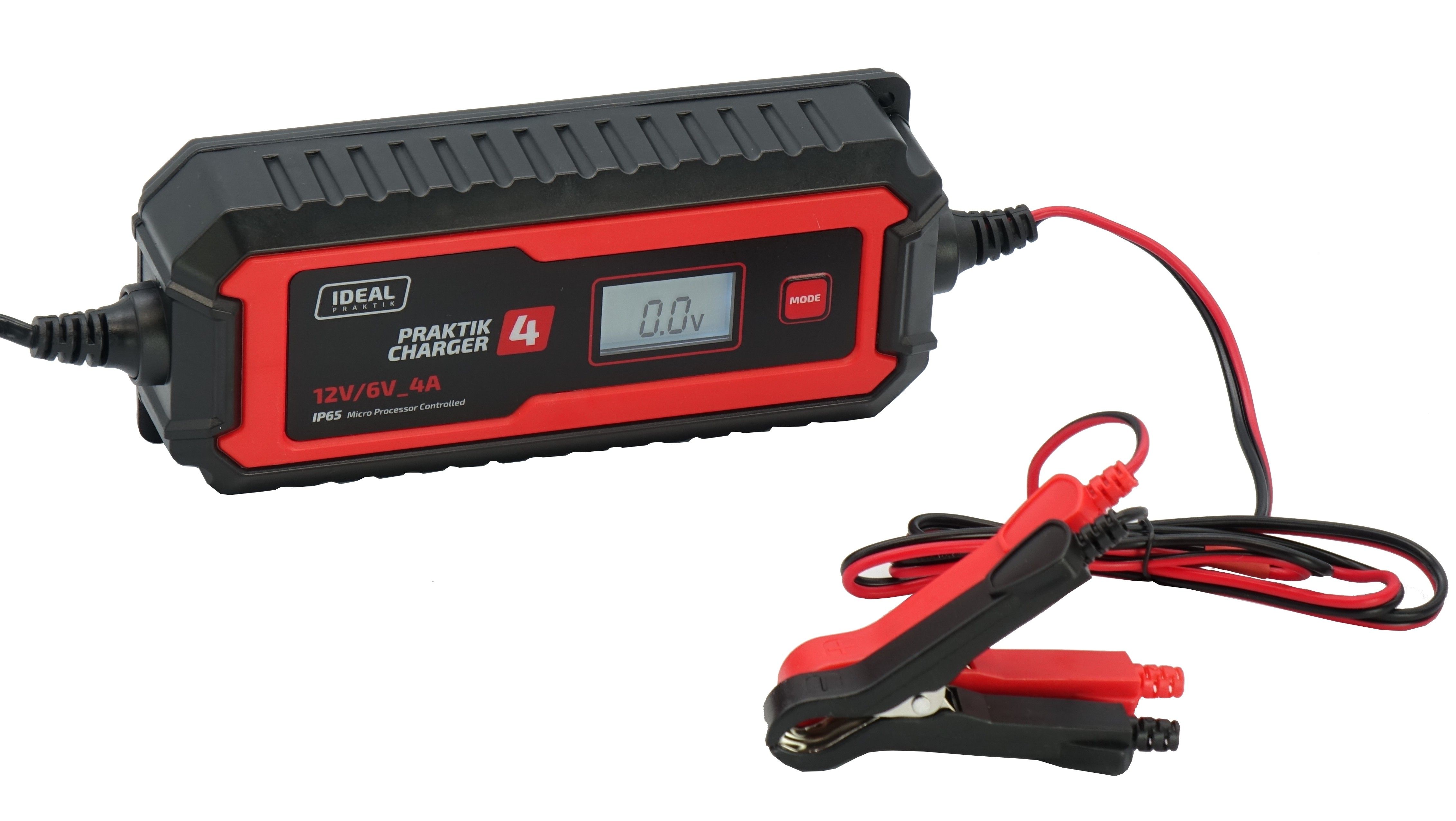 prostownik ideal praktik charger 4 lcd 6/12v automatyczny gel WET AGM