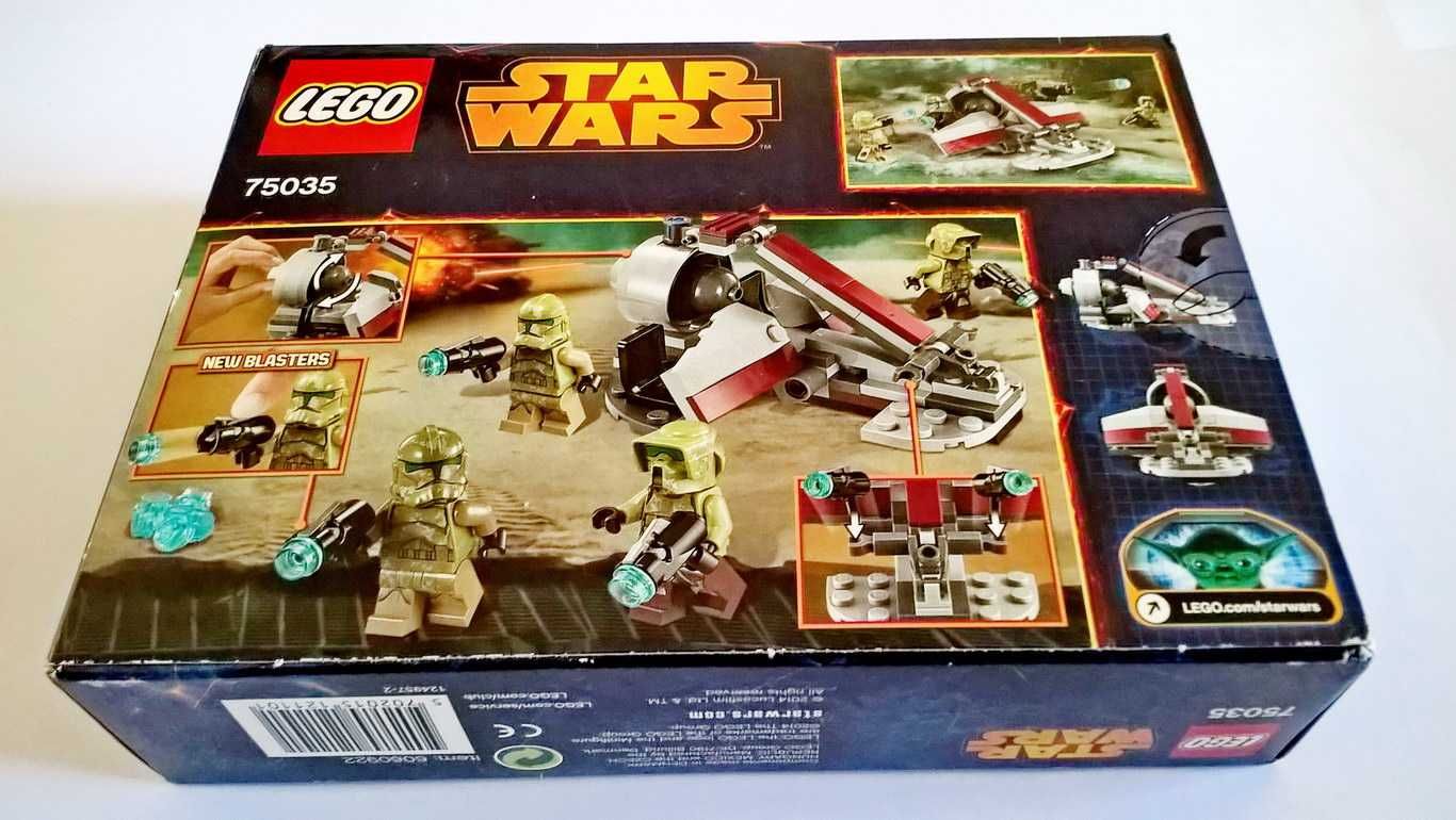 Lego Star Wars 75035 Kashyyyk Troopers Battle Pack selado