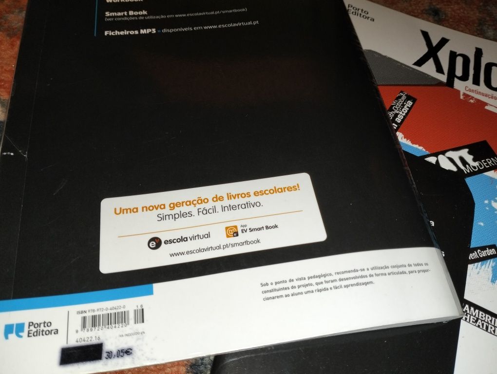 Manual de inglês "Xplore"+ caderno Reading e Fun Kit  10° ano -novo