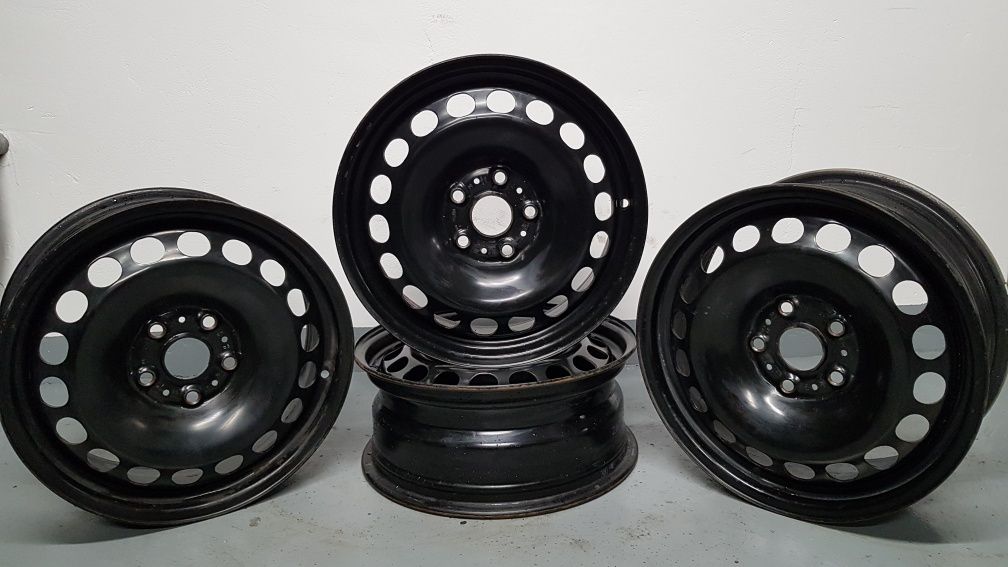 Felgi Stalowe 6.5x16" 5x112, ET41 ET48. Audi/VW/Skoda/Seat. Cena za ko