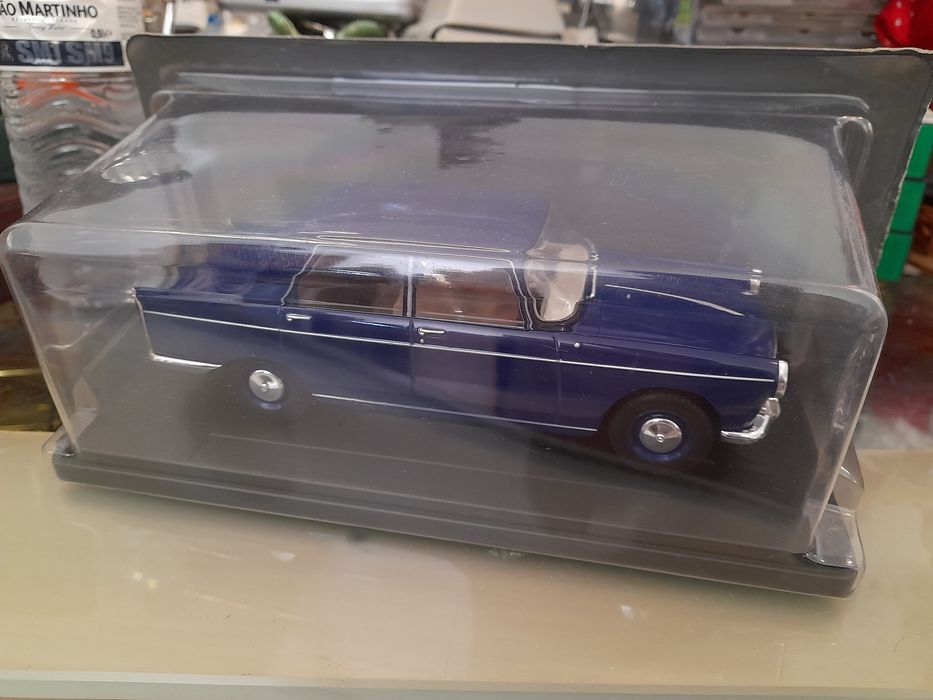 Carros Citroën Visa e GS - Peugeot 504 - Fiat 500 novos escala 1:24