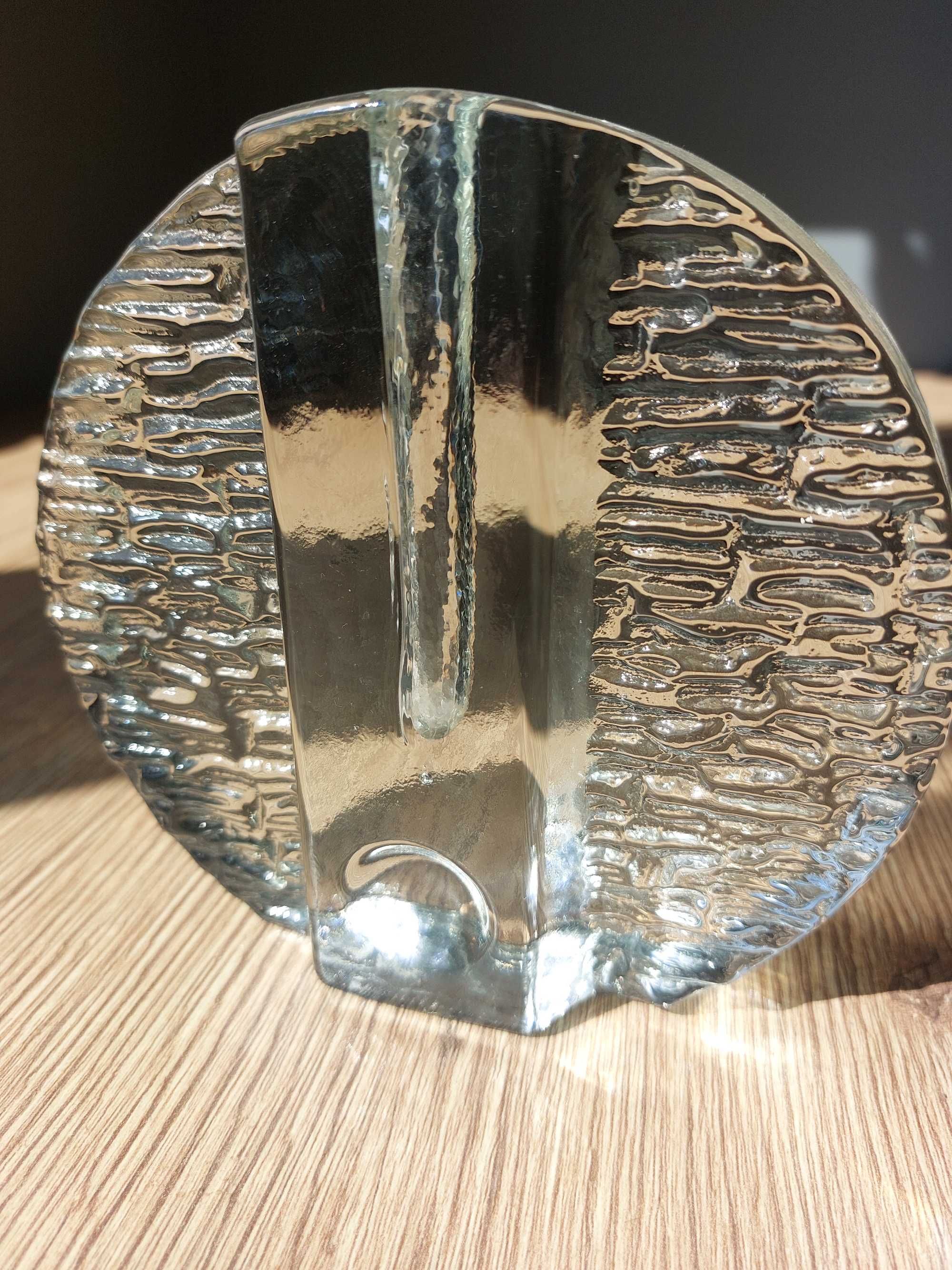 Walther Glass wazon solifleur Design 1960