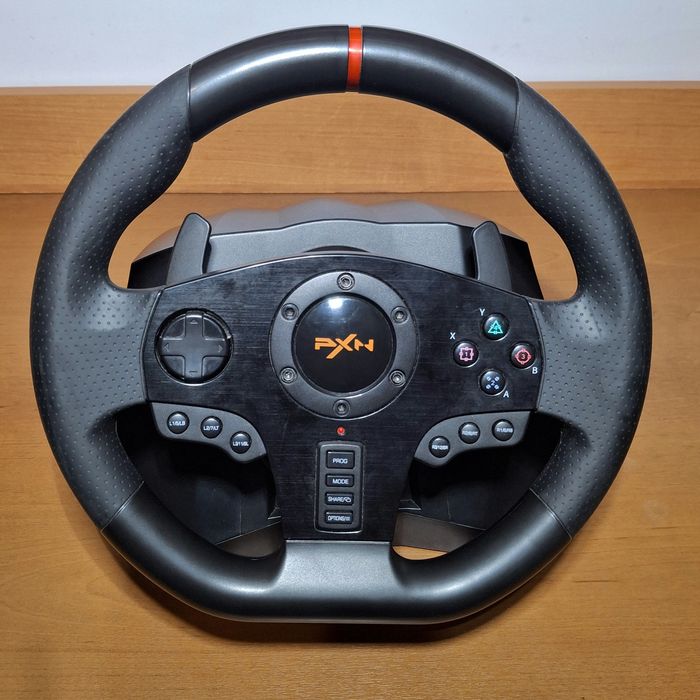 Ігровий руль PXN V900 з педалями, 900°/450°