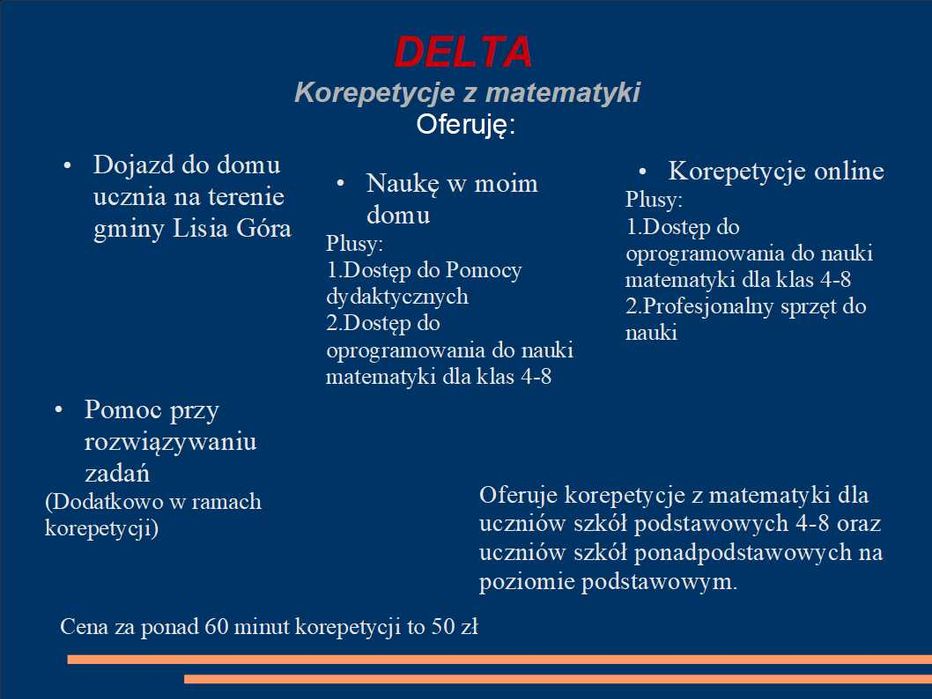 Korepetycje matematyka
