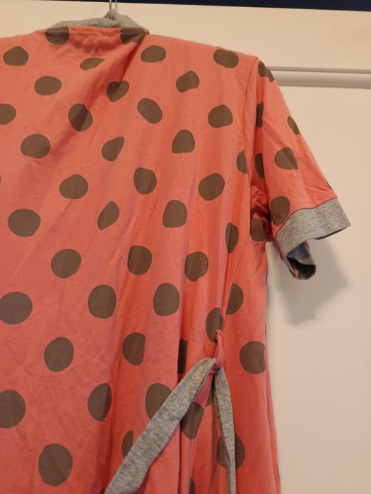 Koszulka nocna z szlafrokiem bawełna