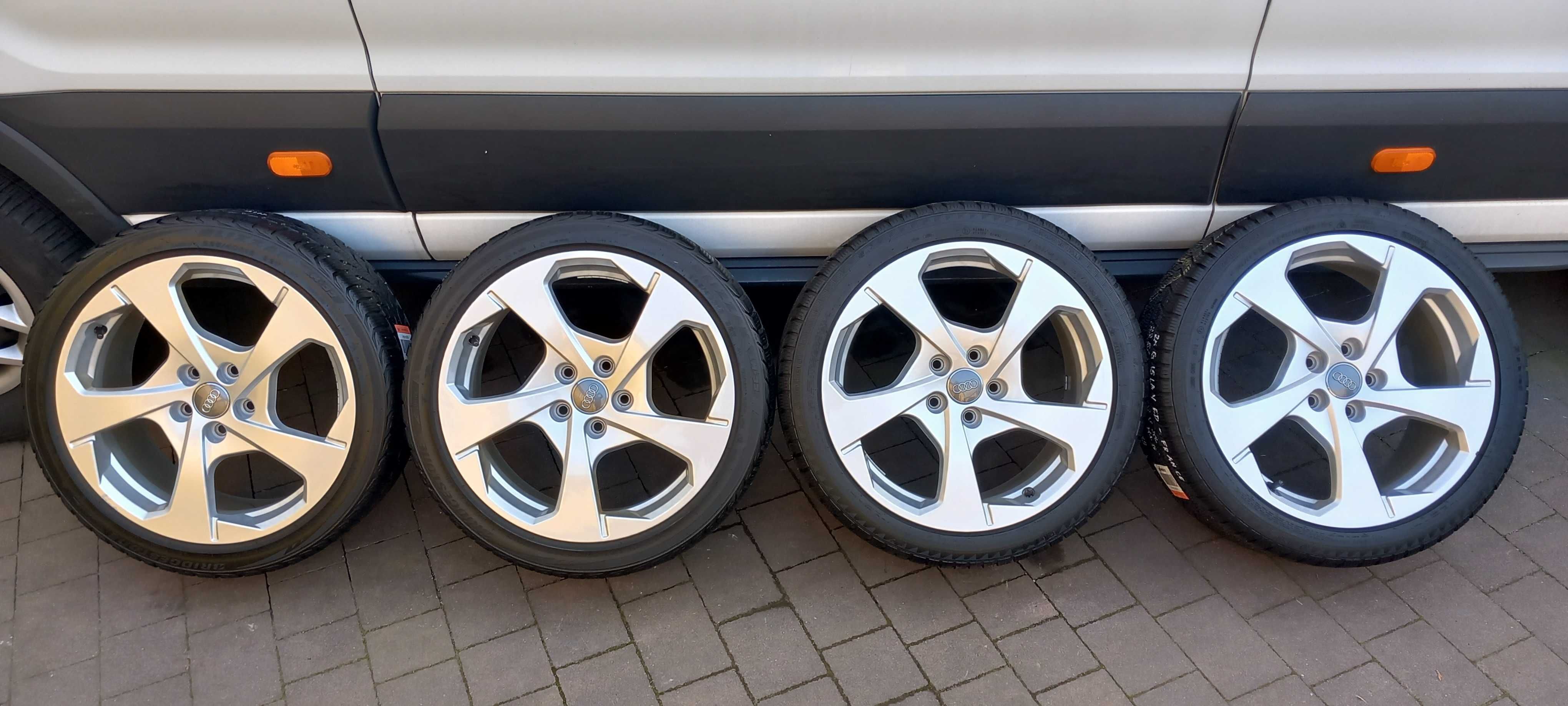 Felgi aluminiowe 4x oryginał AUDI A3 8V  7.5Jx18  ET51  5x112., 57.1mm