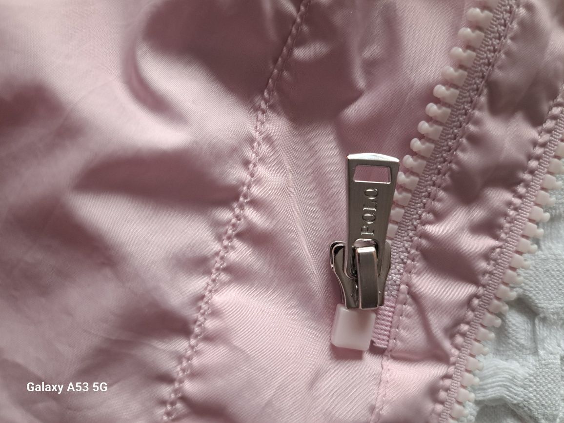 Kurtka dziewczęca wiatrówka Ralph Lauren  110