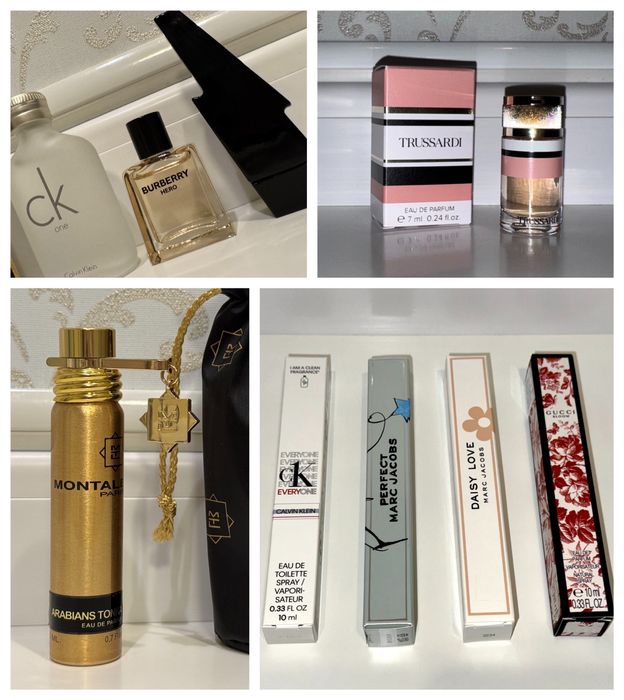 Мініатюри Оригінал (Brocard) Gucci CK Marc Jacobs, Montale, Trussardi