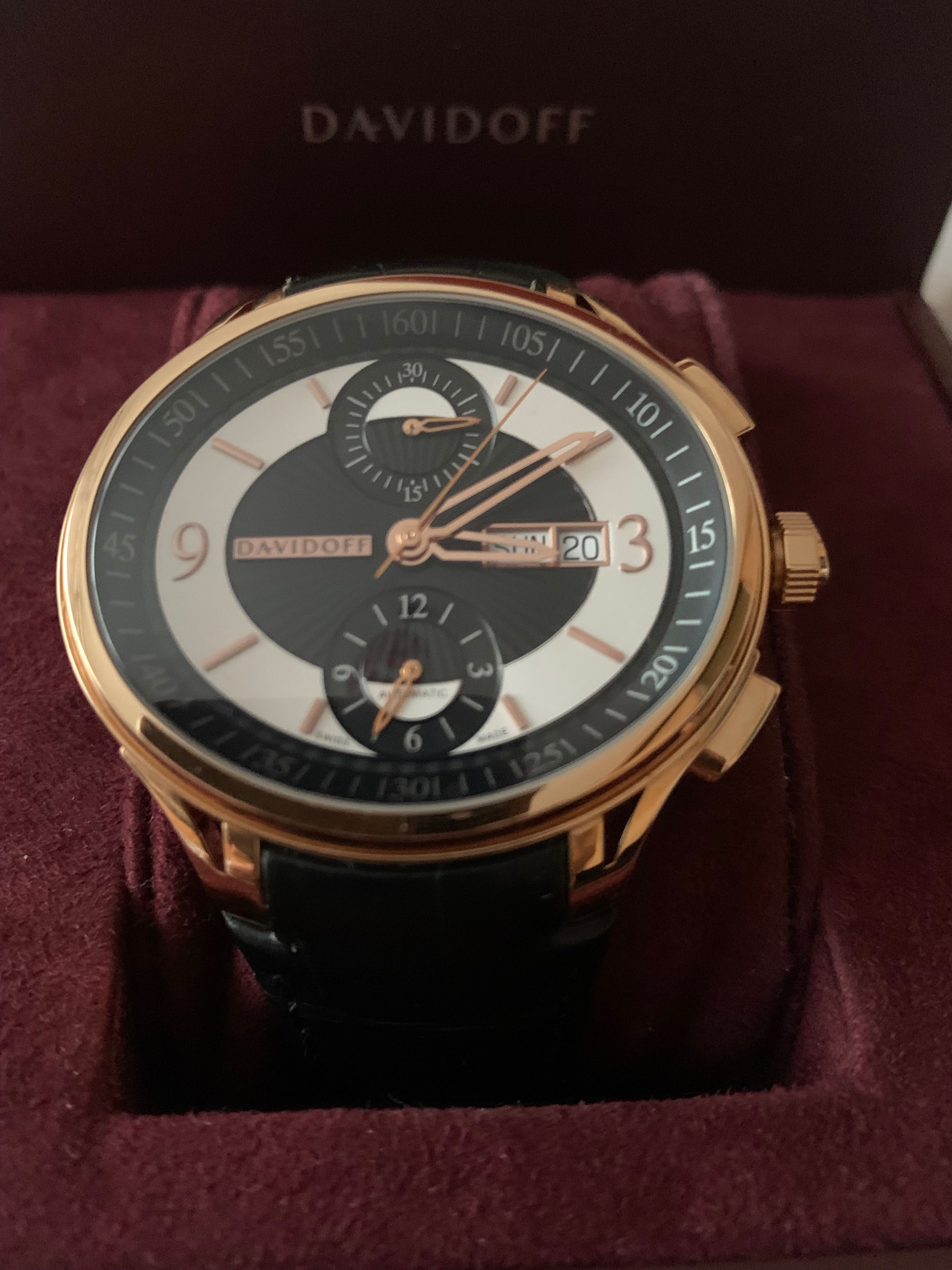 Zegarek Męski Davidoff 18kt Różowy złota