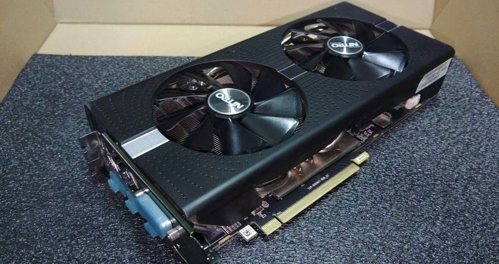 Видеокарта Nitro+ Rx 590 8gb