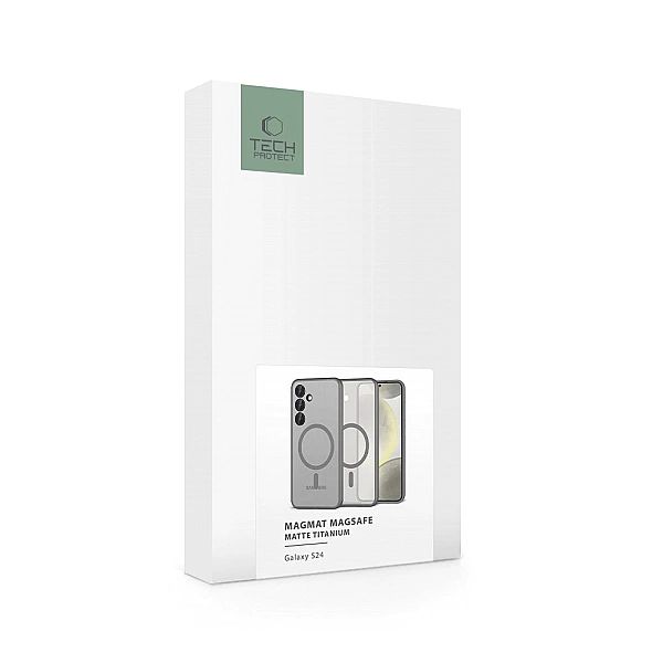 Tech-Protect Magmat Magsafe Galaxy S24 Matte Titanium