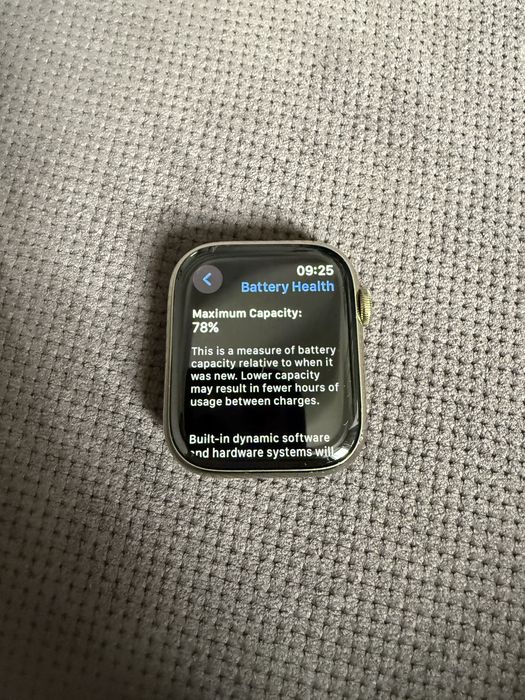 APPLE Watch Series 7 Gold Stainless Steel GPS + Cellular, 45mm